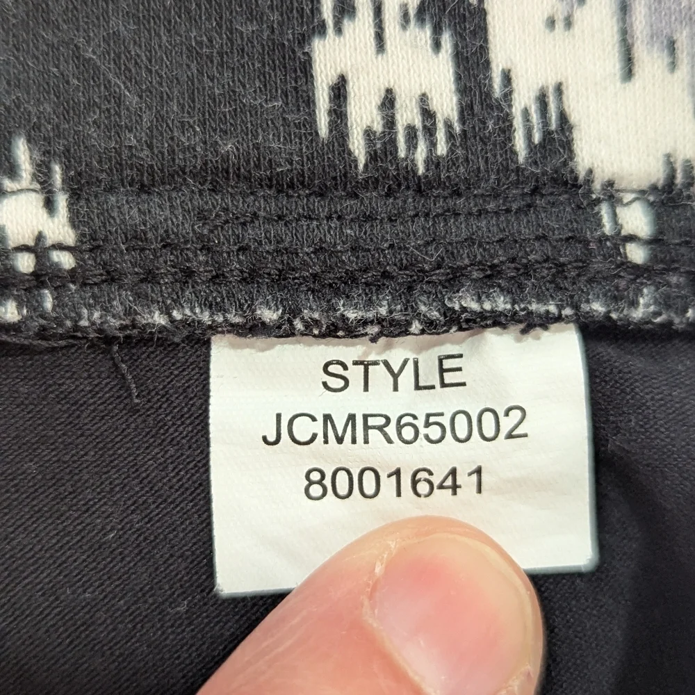 Jones New York Women’s Black White Pattern Cotton Skort Size XXL GUC - Picture 7 of 10